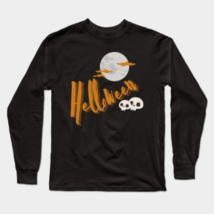 Helloween moon Long Sleeve T-Shirt